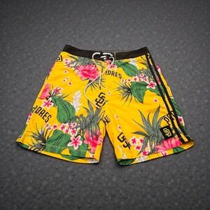 Hurley Phantom x '47 MLB San Diego Padres Floral Swim Trunks Men's Size 30